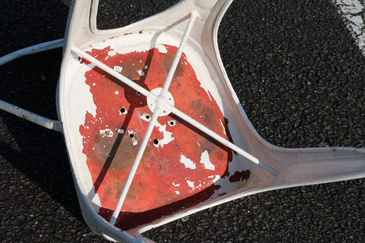 White Tolix A chair, 1950