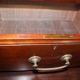 English chest of drawers-secretary signed Maple & Co – Solid mahogany