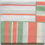Nappe à rayures 1960
