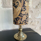Brass floor lamp