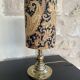 Brass floor lamp