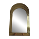 Brass mirror by Frankie d'Homborchveld, unique piece, 60 x 35 cm
