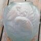 Vase boule moulé art déco