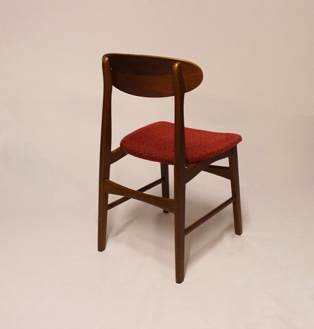 Set of chairs in teak Danish 1960