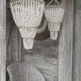 Shell chandelier