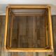 Tabb bo the vintage rattan and smoked glass bass