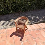 Child's rattan armchair, 1960