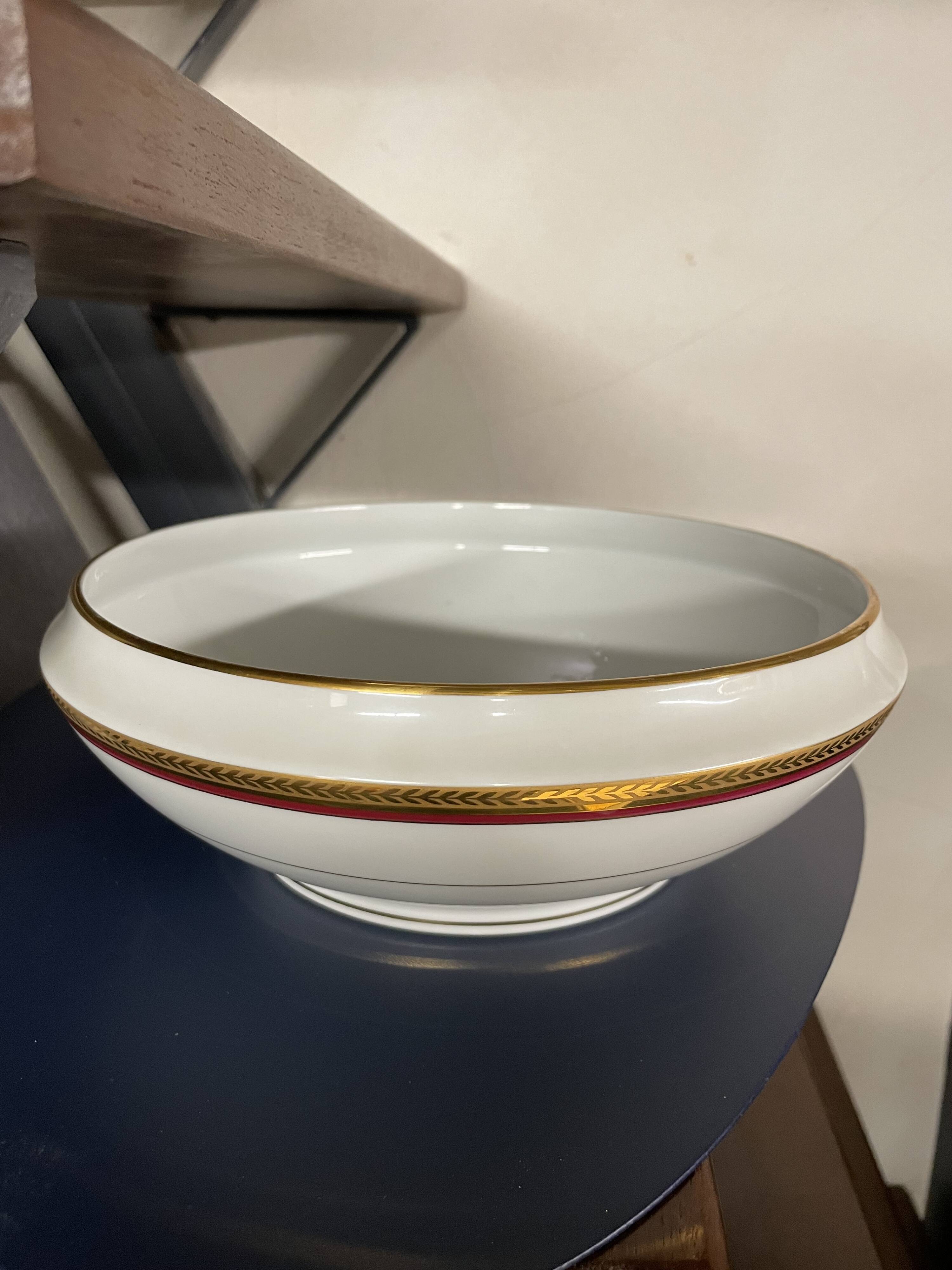 Limoges porcelain dinner service