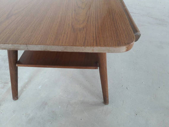70s teak coffee table