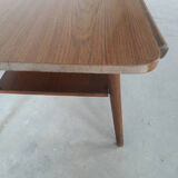 Table basse en teck années 70