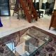 glass coffee table