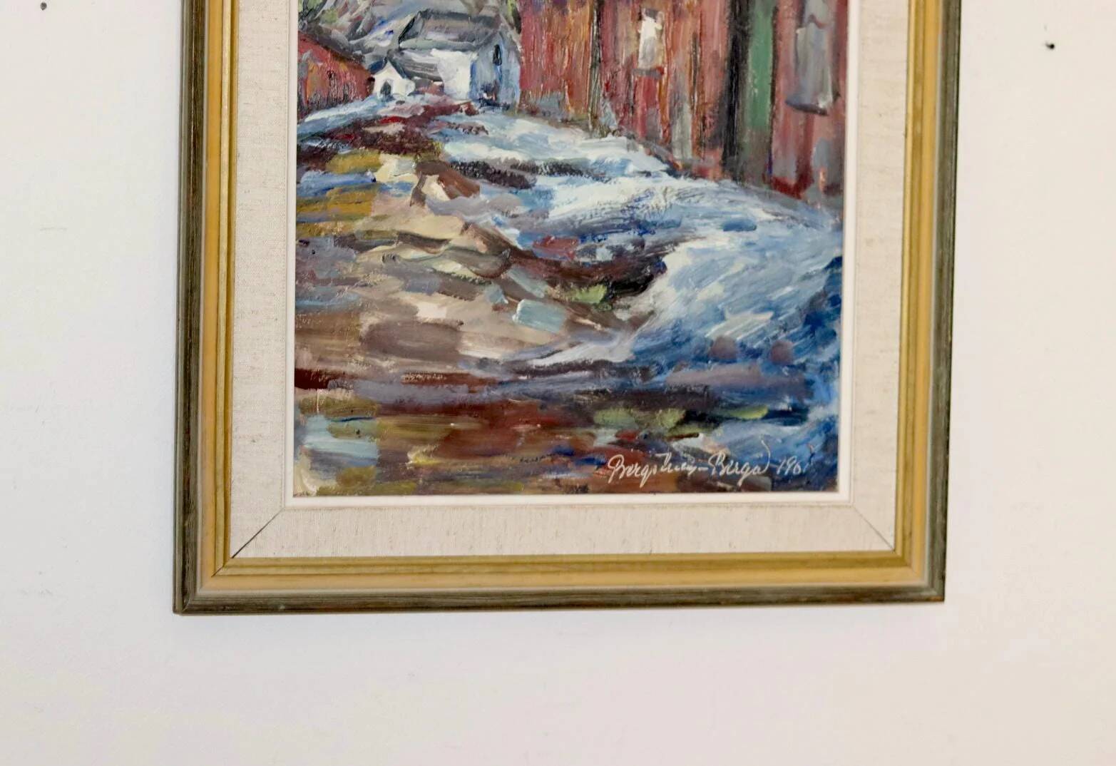 "On the Other Side of the Street" by Carl E Brega