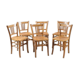 6 Luterma bistro chairs from the 1950s-60s