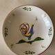 12 soup plates with calottes, Rooster La Rochelle decor, 18th century copy