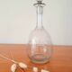 Vintage etched glass carafe