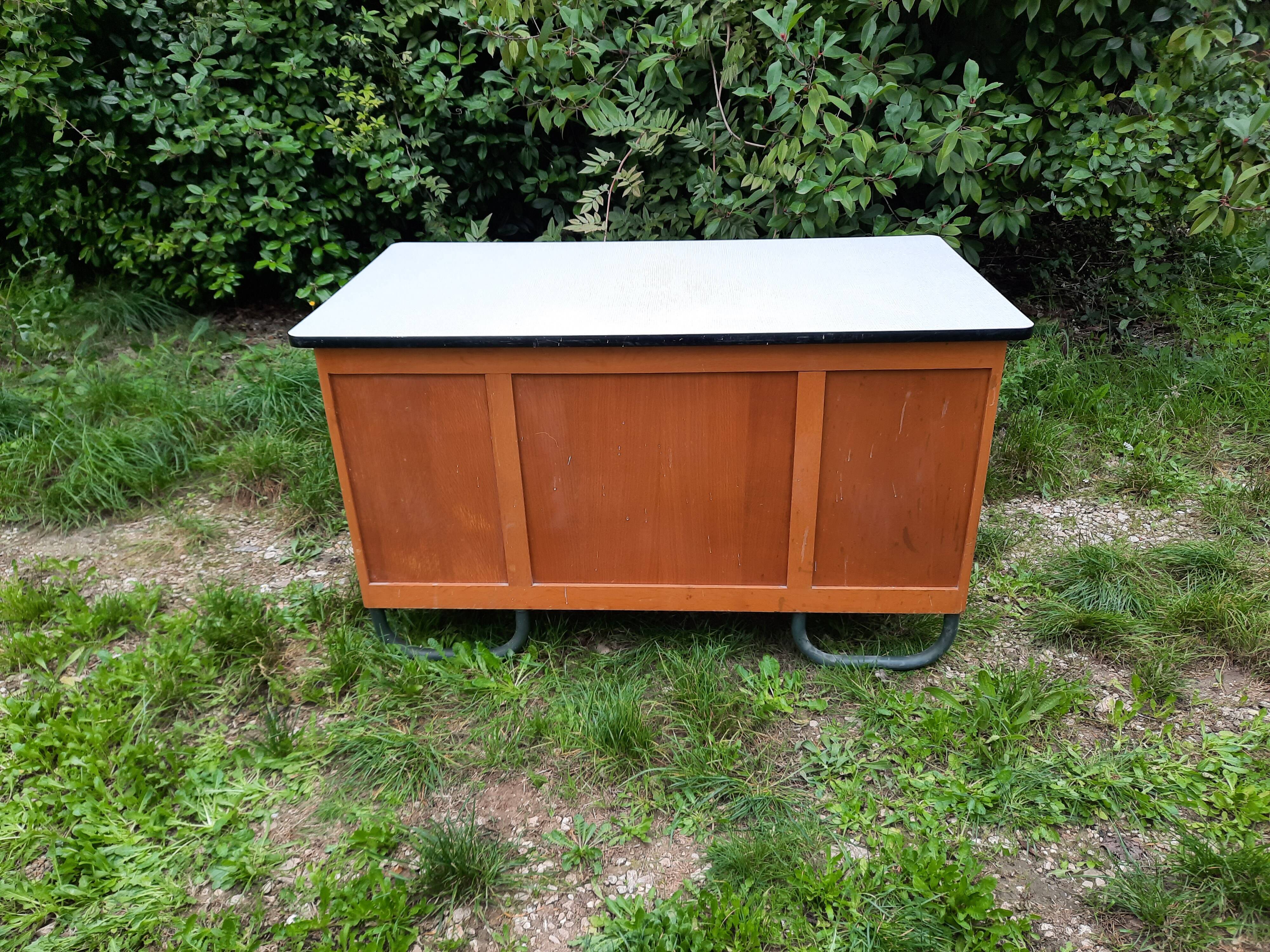 Schoolmaster's desk from the 50s and 60s