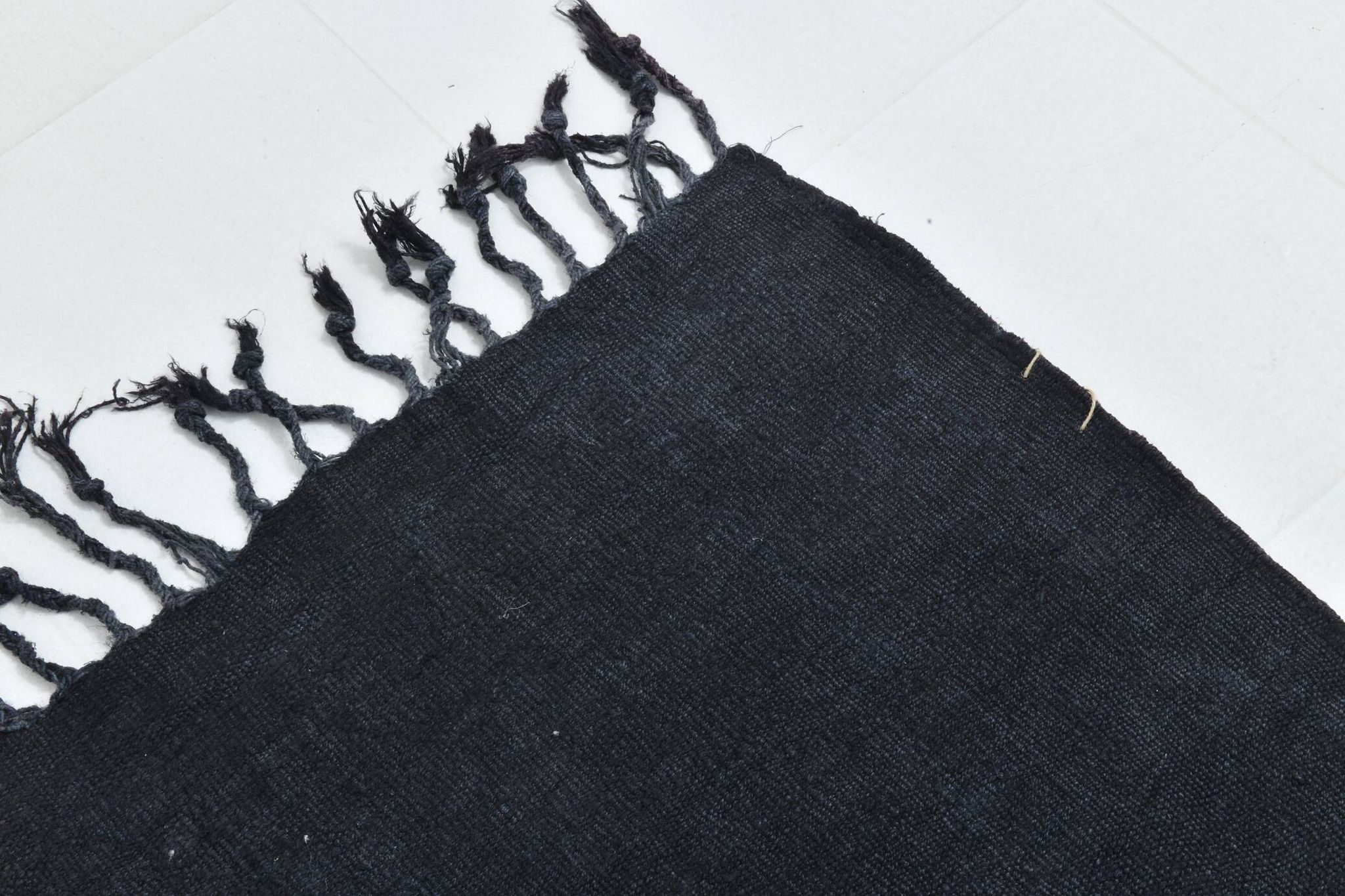 Vintage Dark Blue Turkish kilim Rug, 171x264Cm