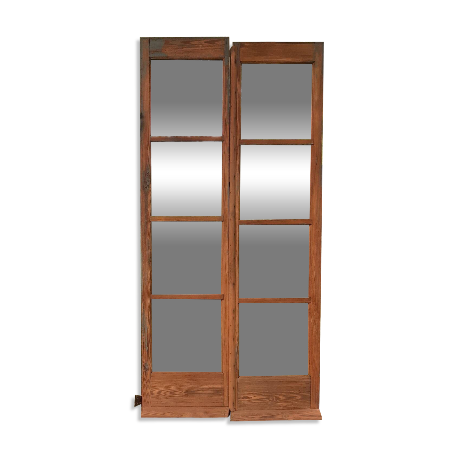 Double-leaf mirror (French window)
