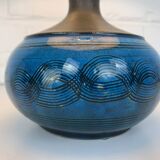 Scandinavian ceramic table lamp, Nils Kähler for HAK, Denmark, 1960s