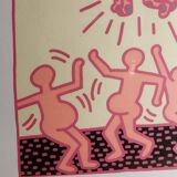 Screen print Keith Haring 1990