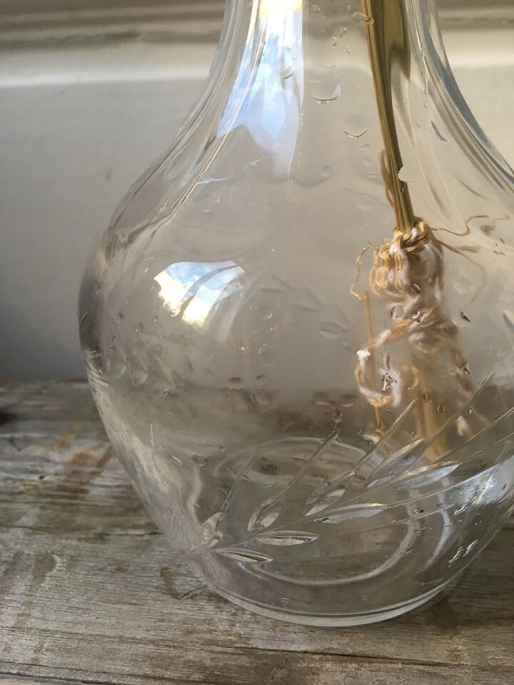 Vase en verre vintage Selency
