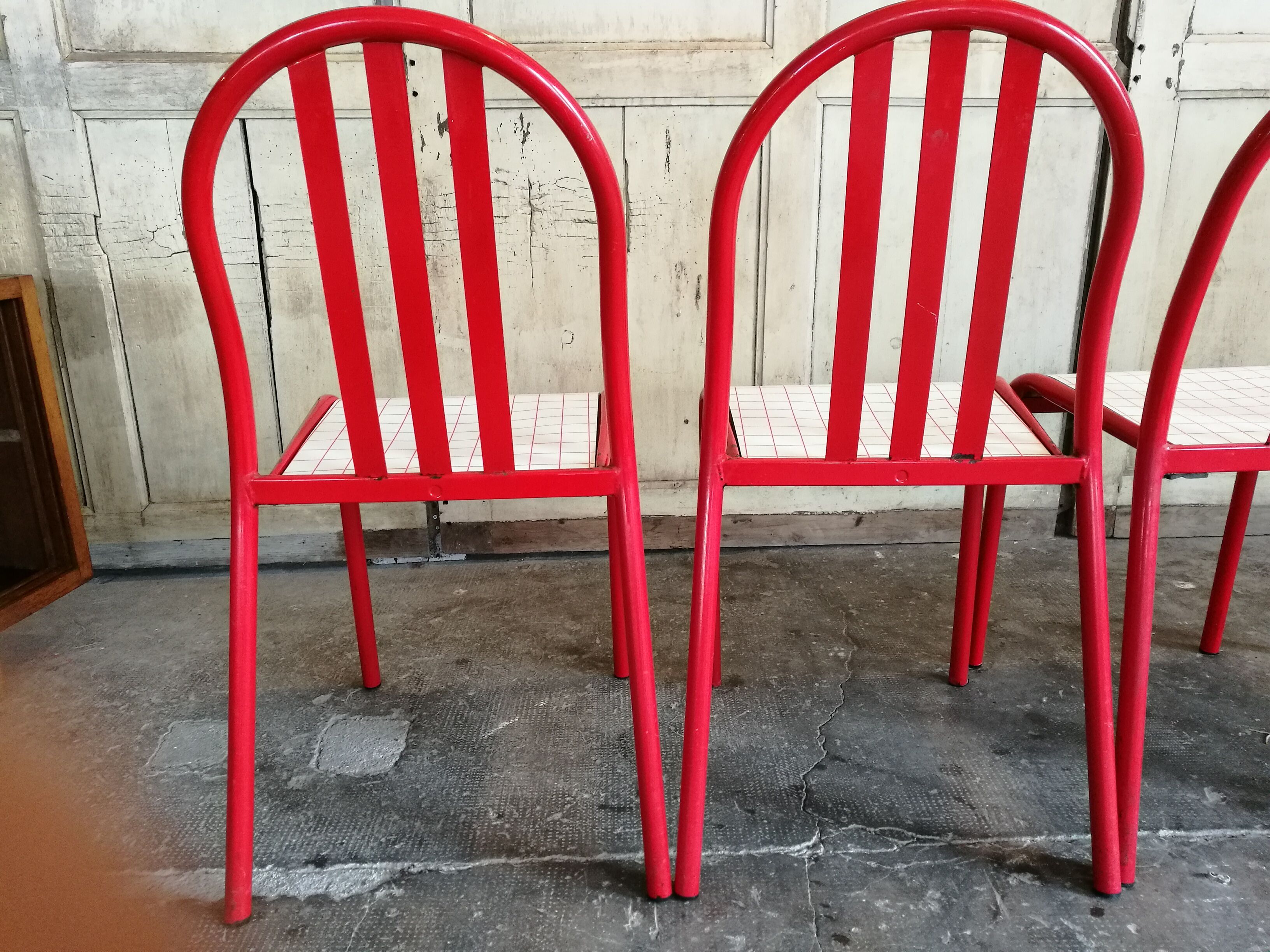 Set of 4 chairs Robert Mallet Stevens