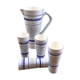 Ceramic lemonade service