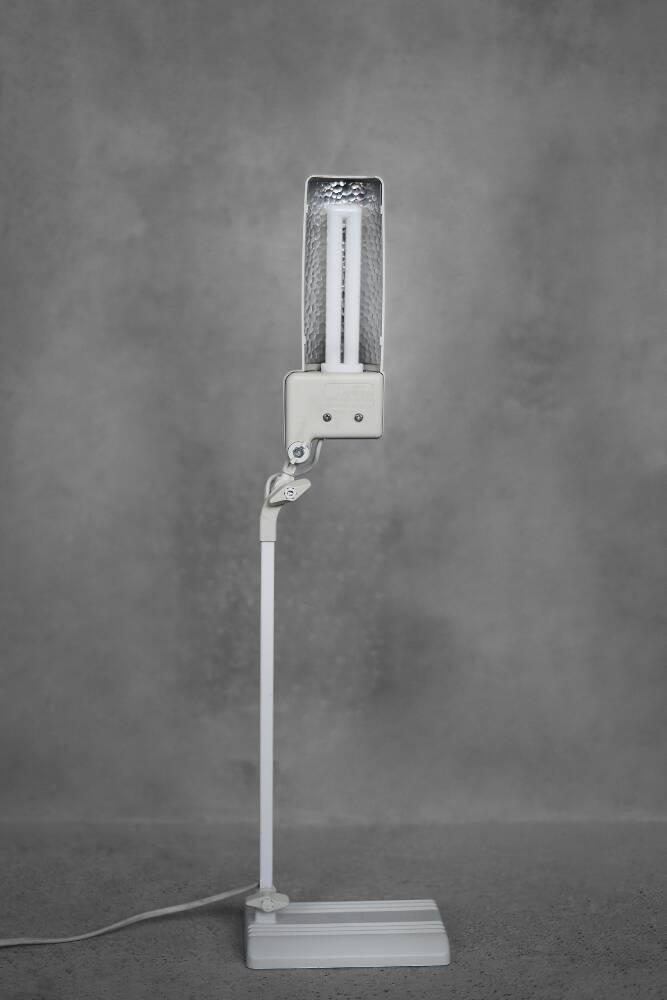 Modern adjustable desk lamp in mid-century style Dulux Junior by Lival Finland, 1980s.