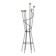 Freestanding Coat and Hat Stand in the Style of Roger Féraud