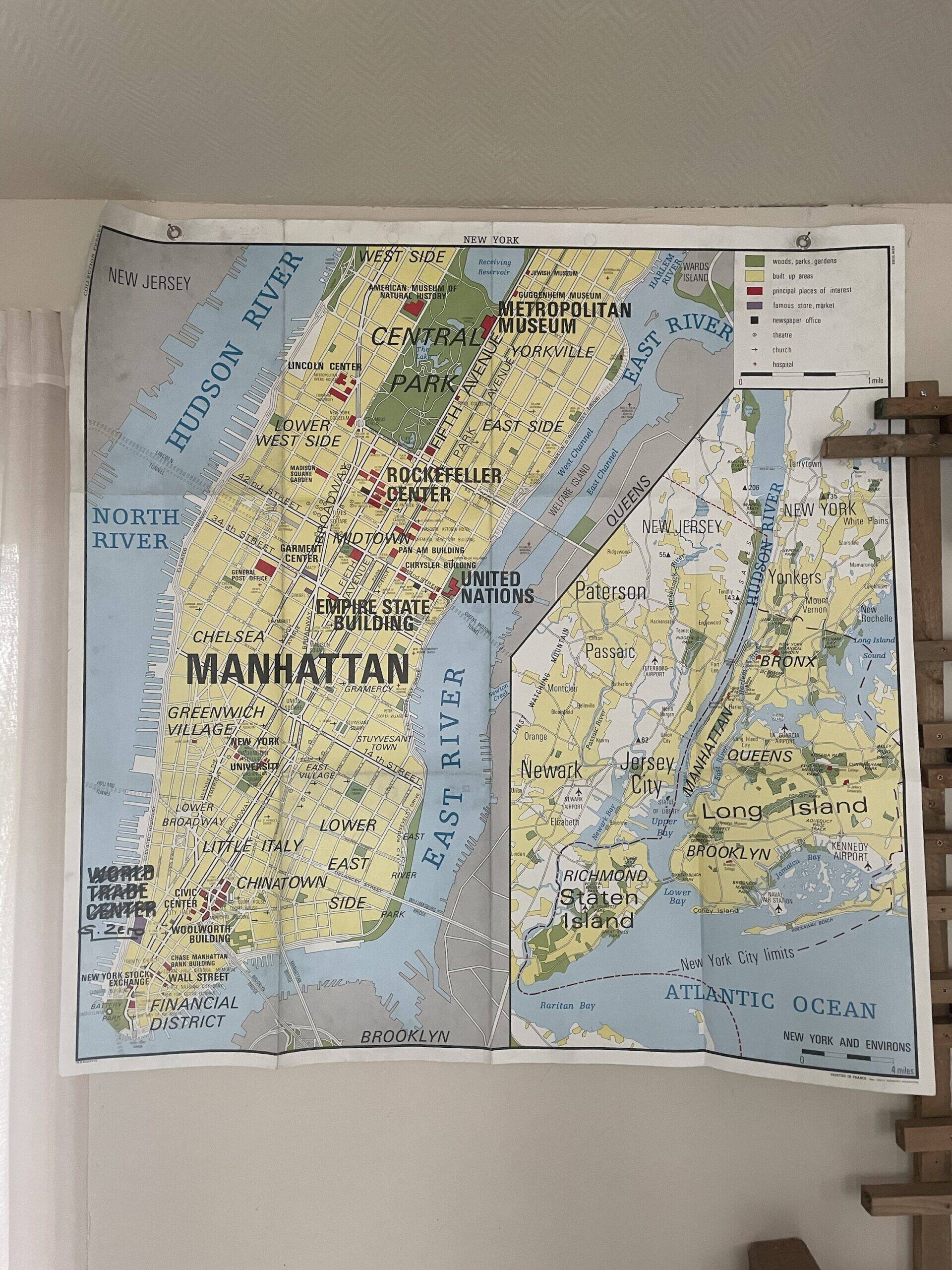 Map of New York