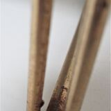 Wall shelf black metal weathered metal