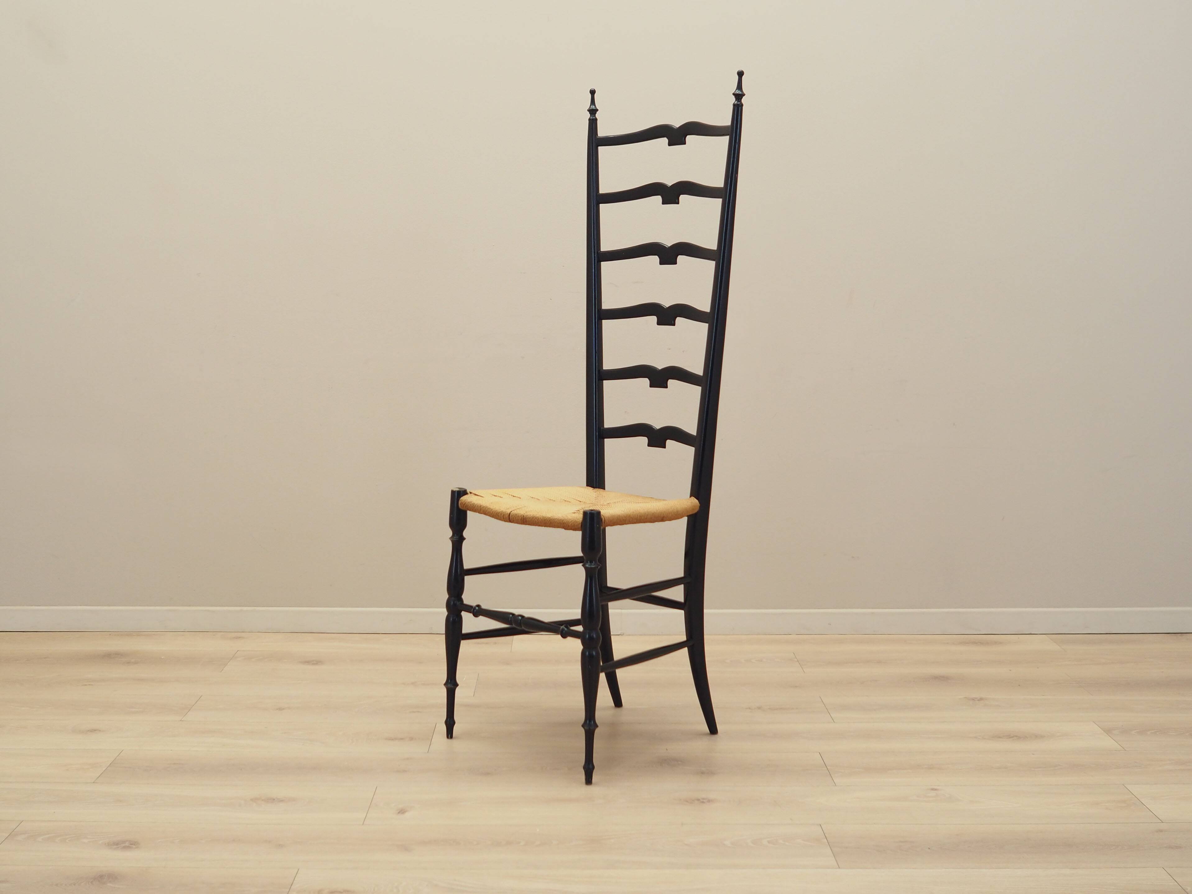 Beech chair, Italian design, 1950s, designer: Gio Ponti, manufacturer: Chia