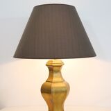 Neoclassical brass lamp large format design italy