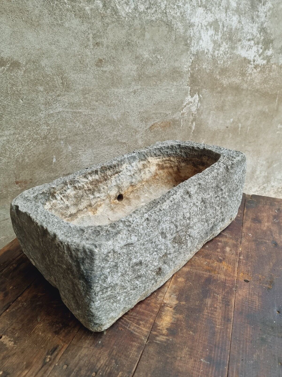 Antique washbasin trough bluestone 18th century