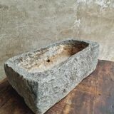 Antique washbasin trough bluestone 18th century