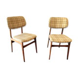 Duo of chairs 60s