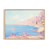 Sea bay, oil on canvas, 78 x 58 cm