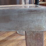 Coffee table herbarium décor Roger Capron Vallauris