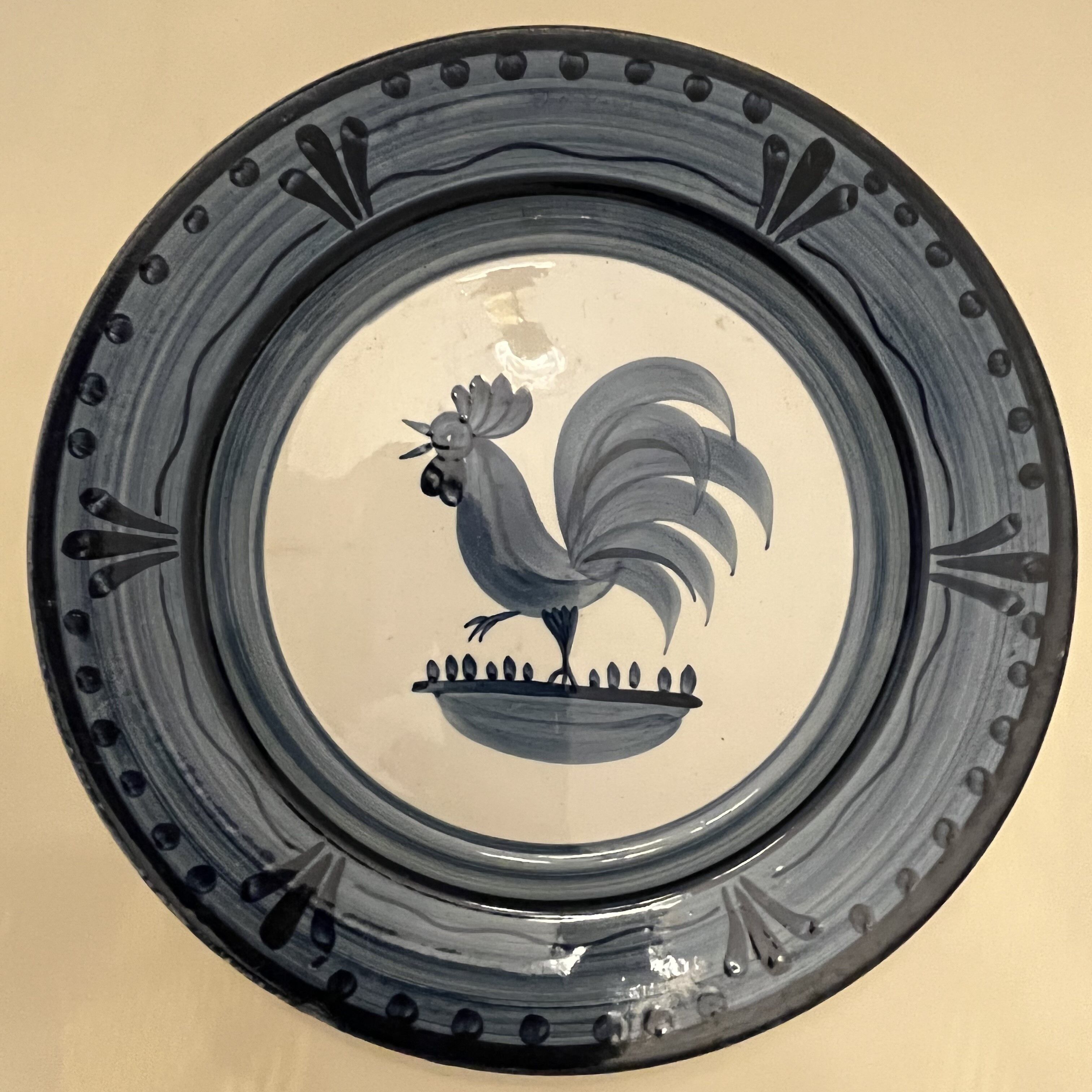 Round dish in gien earthenware