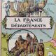 Jeu de patience puzzle France par département Saussine ancien