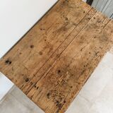 Wabi sabi patinated table
