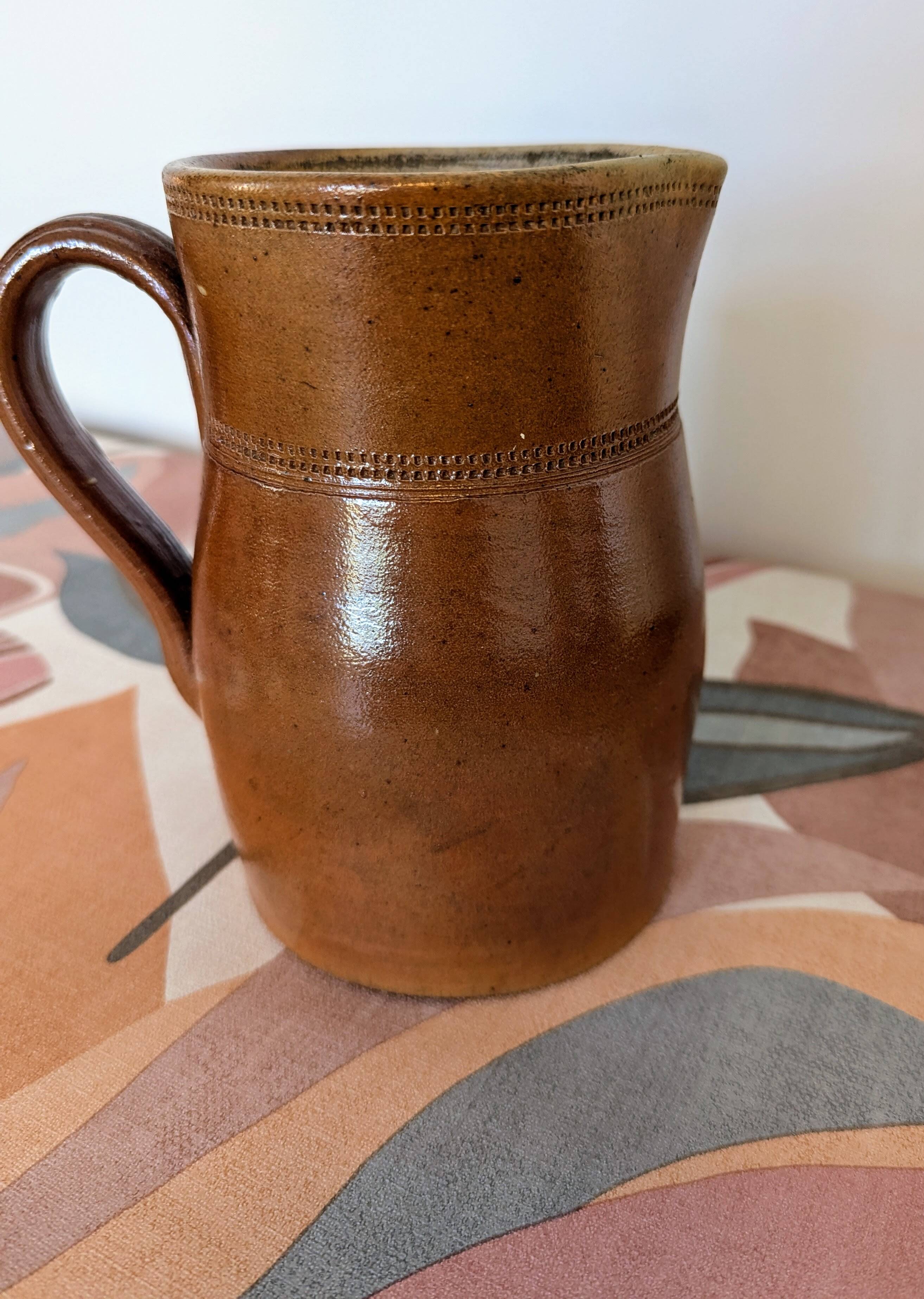 Vintage Bonny Stoneware Pitcher