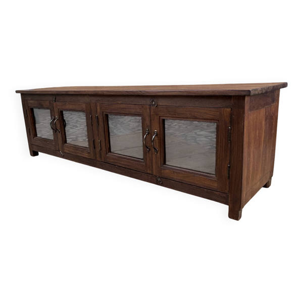 Buffet bas- meuble TV en teck birman