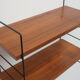 Wall unit in walnut 1960