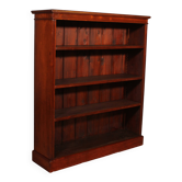open mahogany library - 19th century