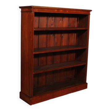 bibliothèque ouverte en acajou-19° siècle
