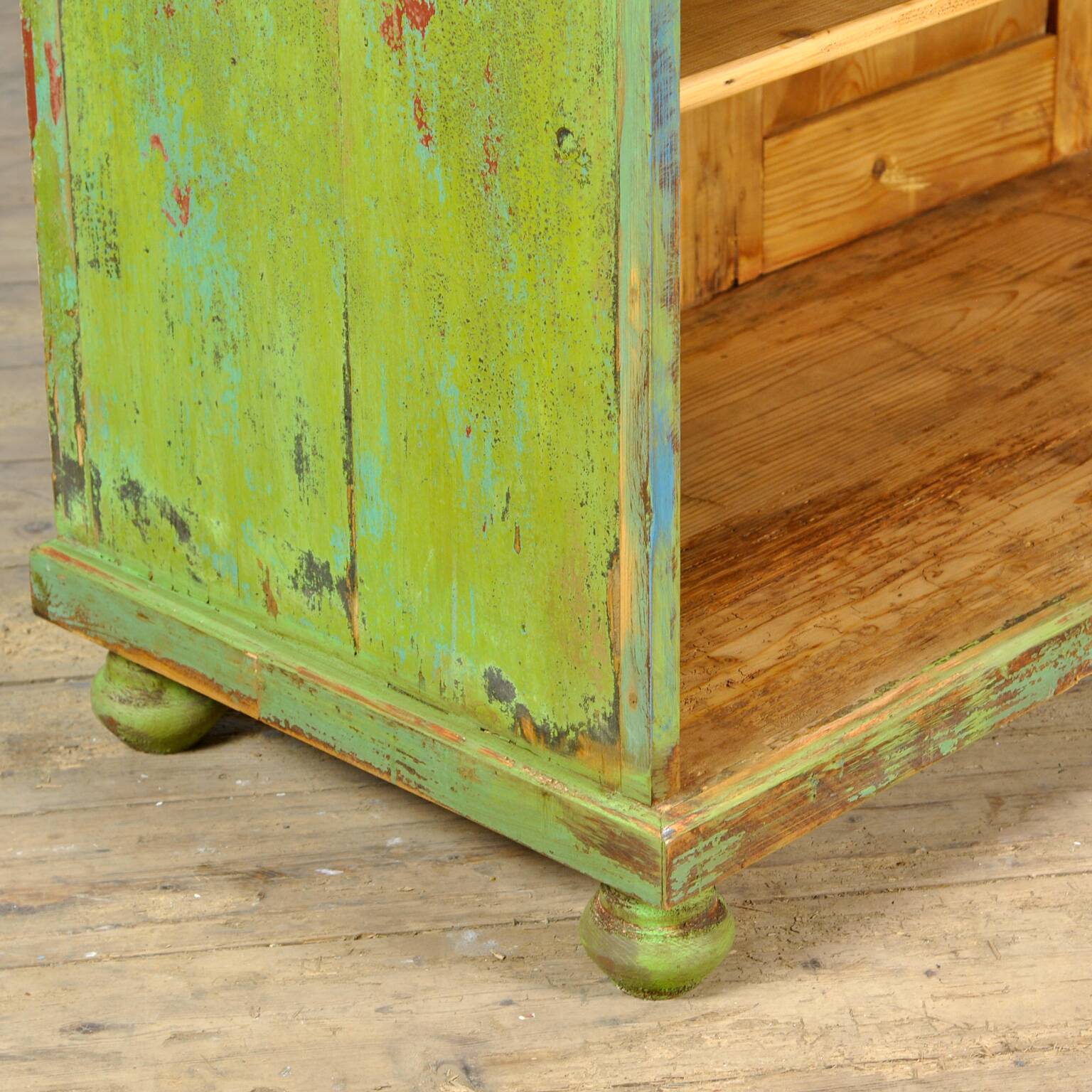 Solid pine sideboard, 1910