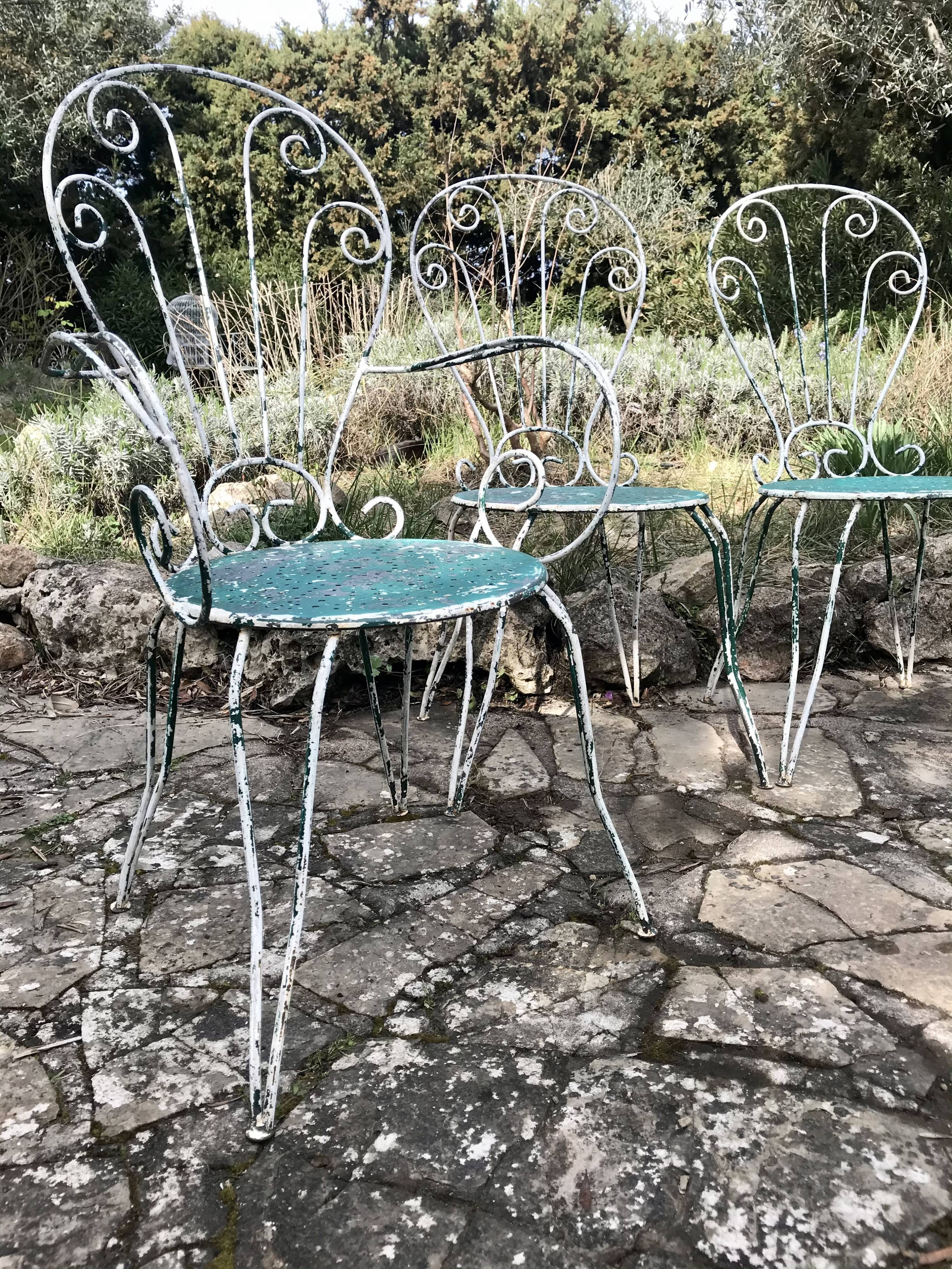 Salon de jardin années 60