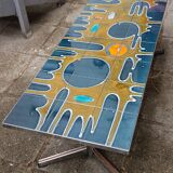 Ceramic coffee table 1970