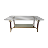 Italian coffee table Hollywood Regency style of the 70s
